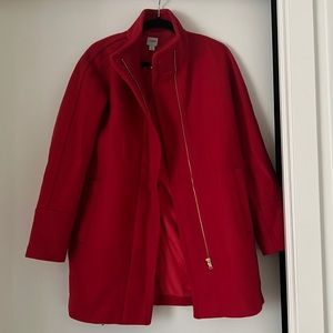 J Crew Factory Jacket Red NWT